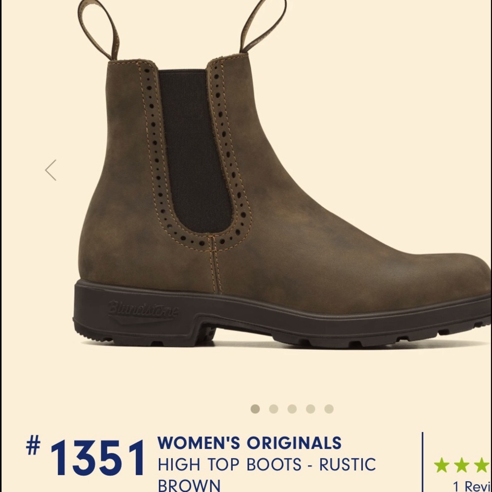 Leather Blundstone Boots Size 9.5/10 US women’s